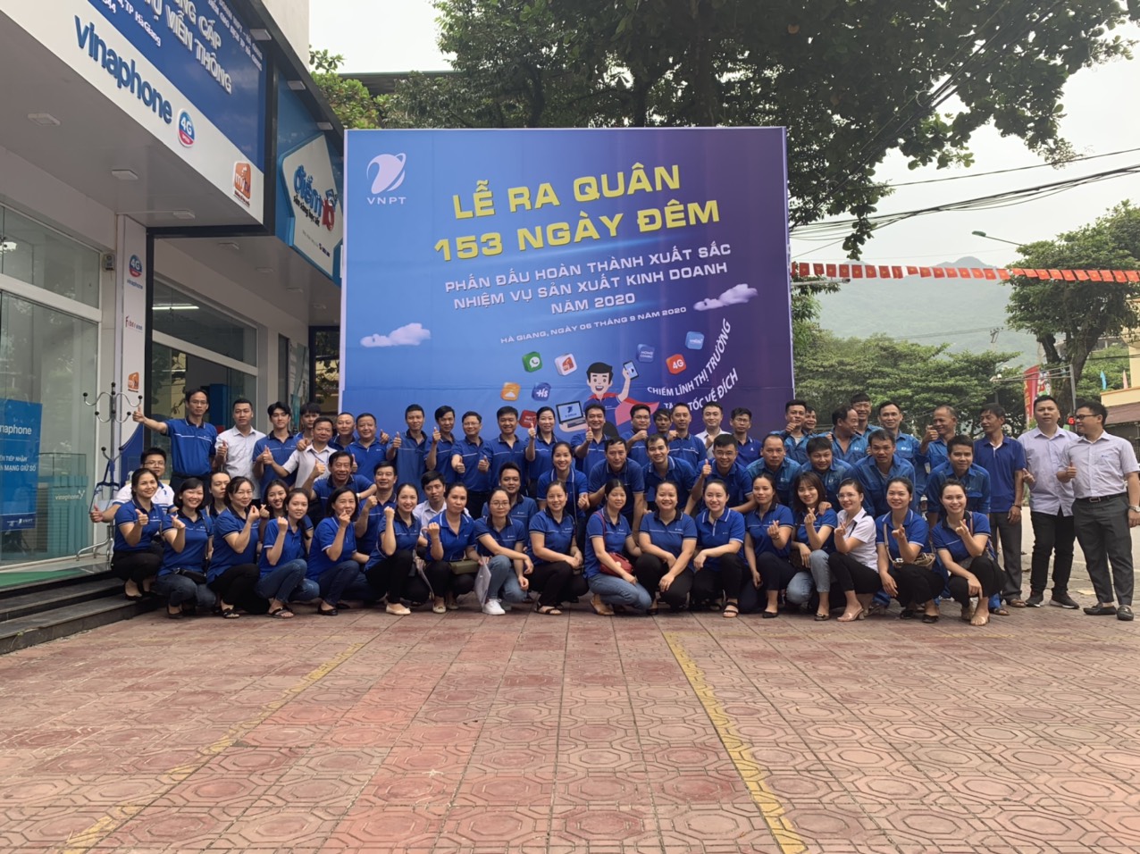 VNPT địa bàn Hà Giang ra quân thi đua 153 ngày đêm hoàn thành kế hoạch năm 2020 VNPT địa bàn Hà Giang ra quân thi đua 153 ngày đêm hoàn thành kế hoạch năm 2020